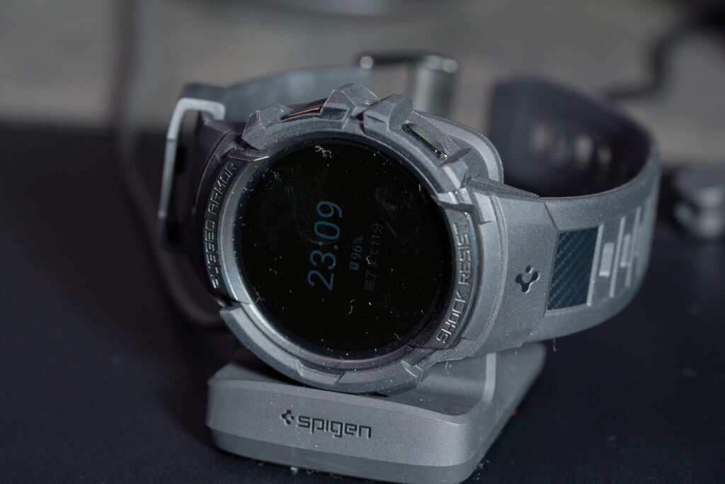 Spigen Galaxy Watch充電器スタンド