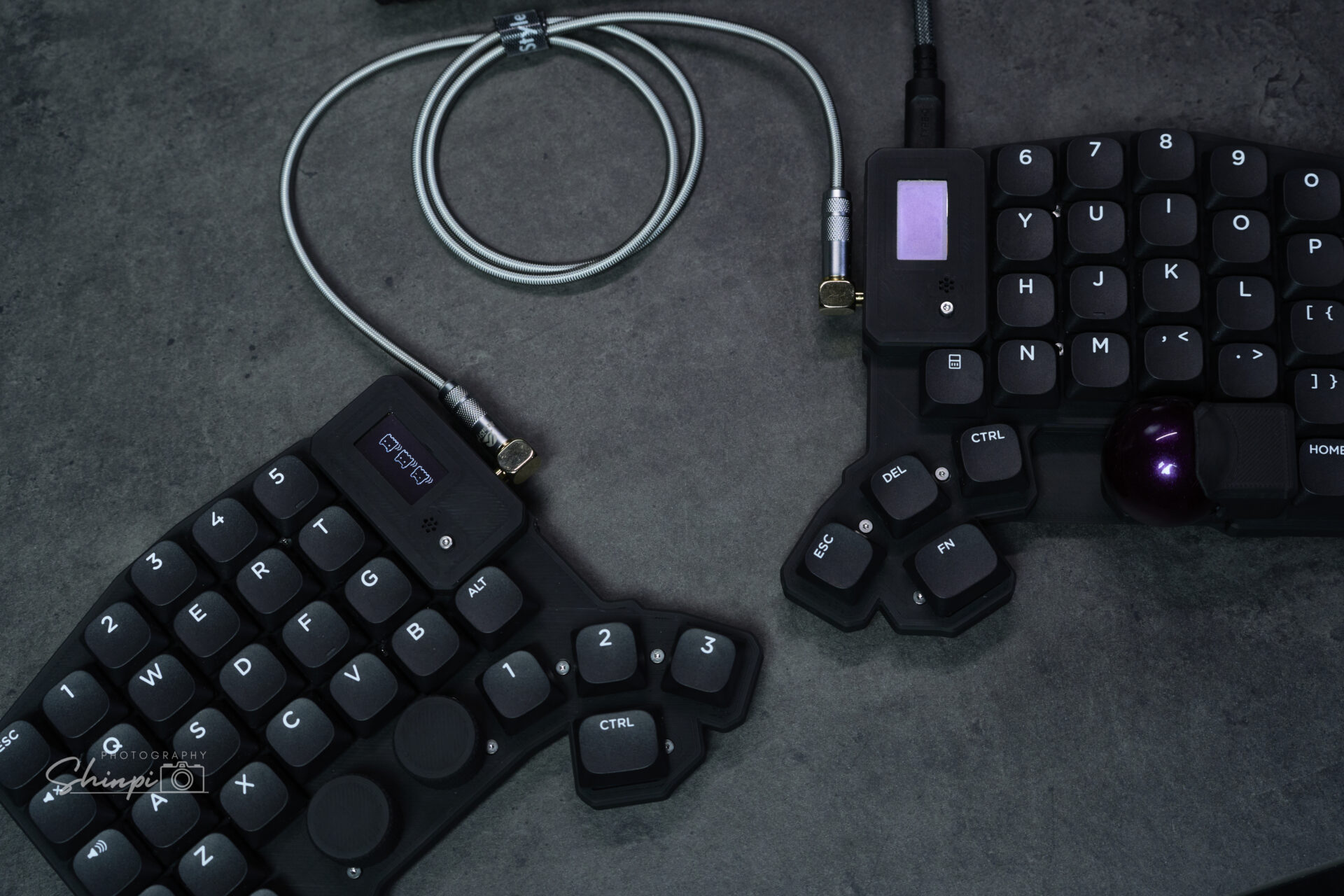 mtk64el 分割型キーボード 分割キーボードmtk64elを購入しました│トラックボール一体型